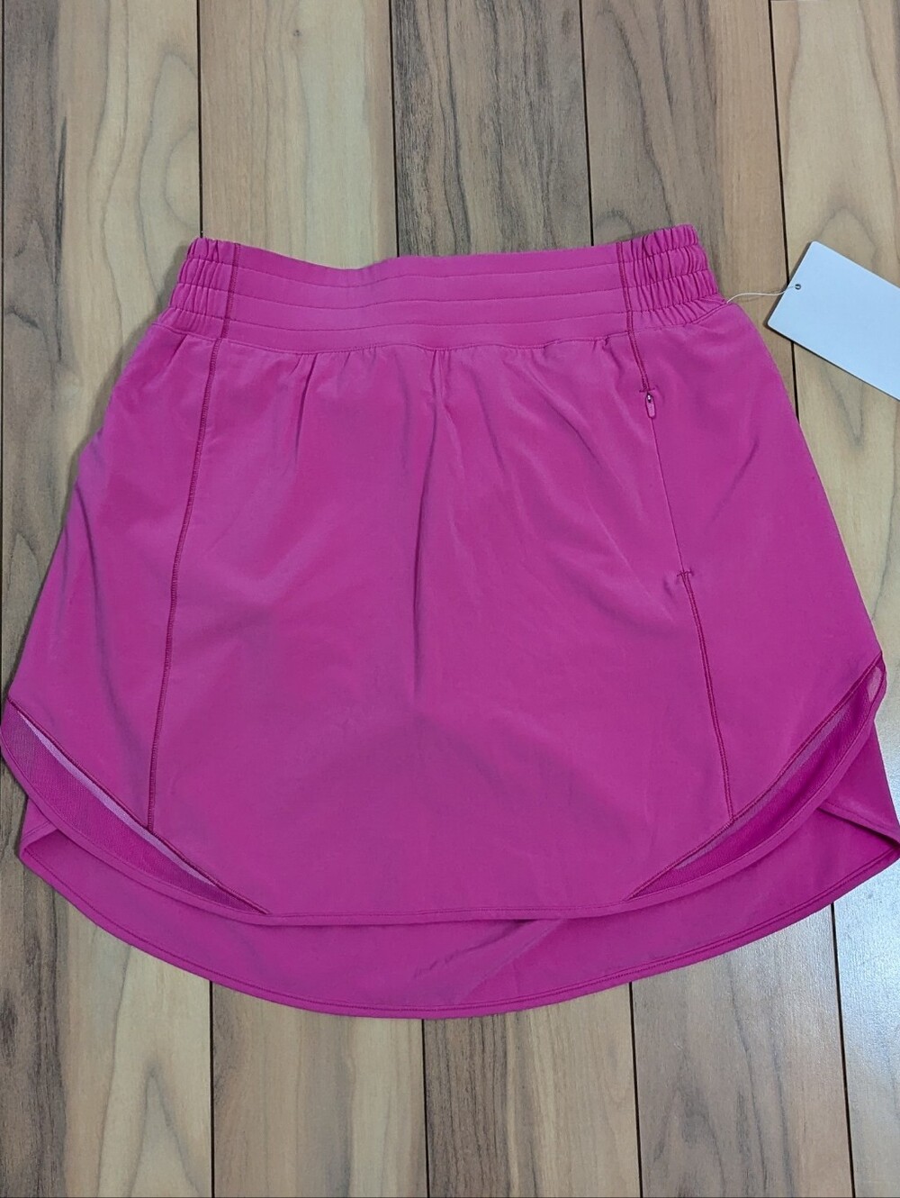 NWT! Lululemon Hotty Hot High Rise Skirt *Long In Sonic Pink Size 6